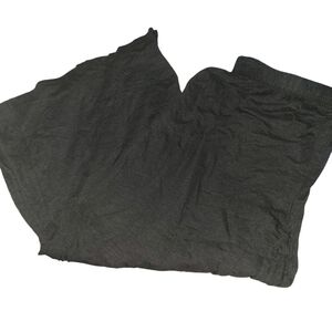 NWOT Follow Me  Black Cotton Wide Leg Pants With Pockets